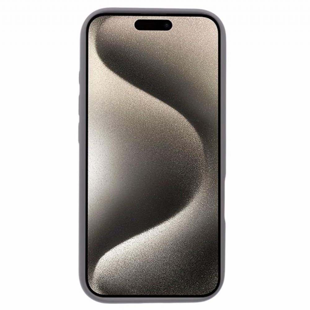 Kryt iPhone 16 Kryty Na Mobil Integrovaný Držák A Držák Otočného Kroužku