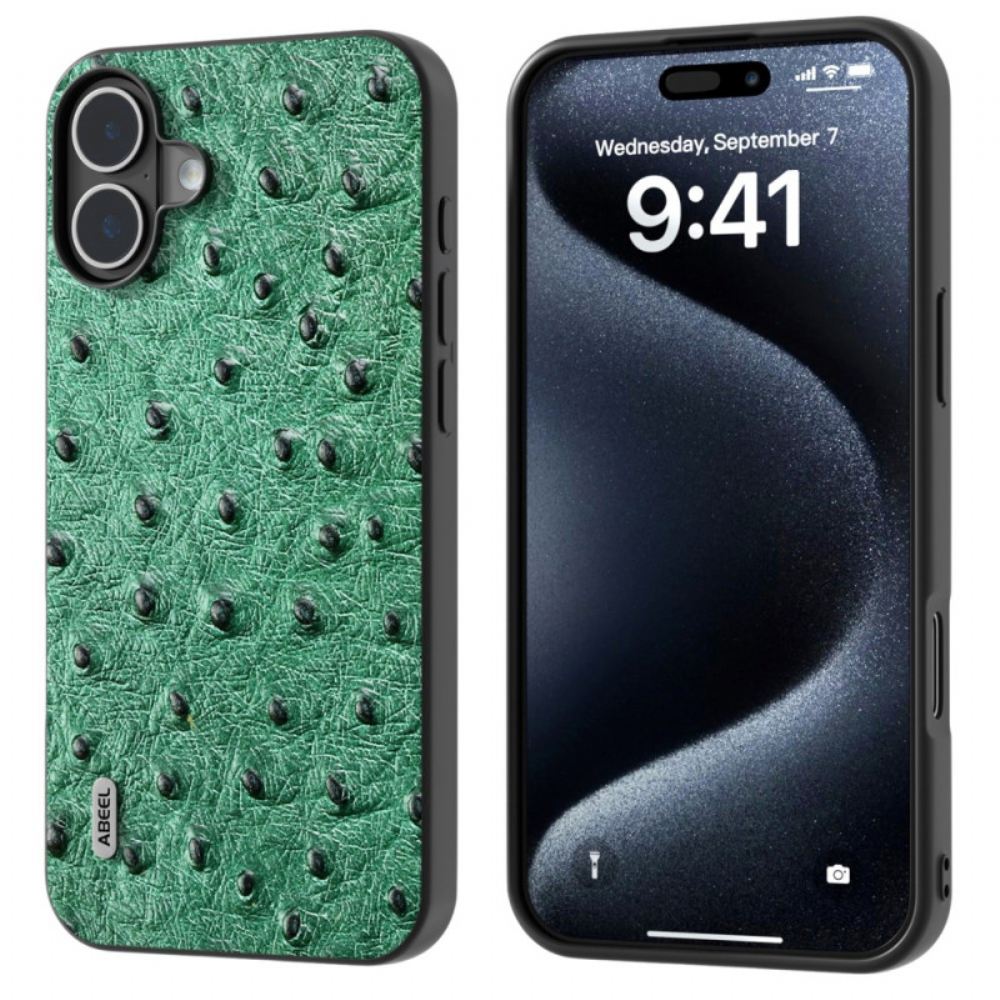 Kryt iPhone 16 Kryty Na Mobil Kůže Abeel