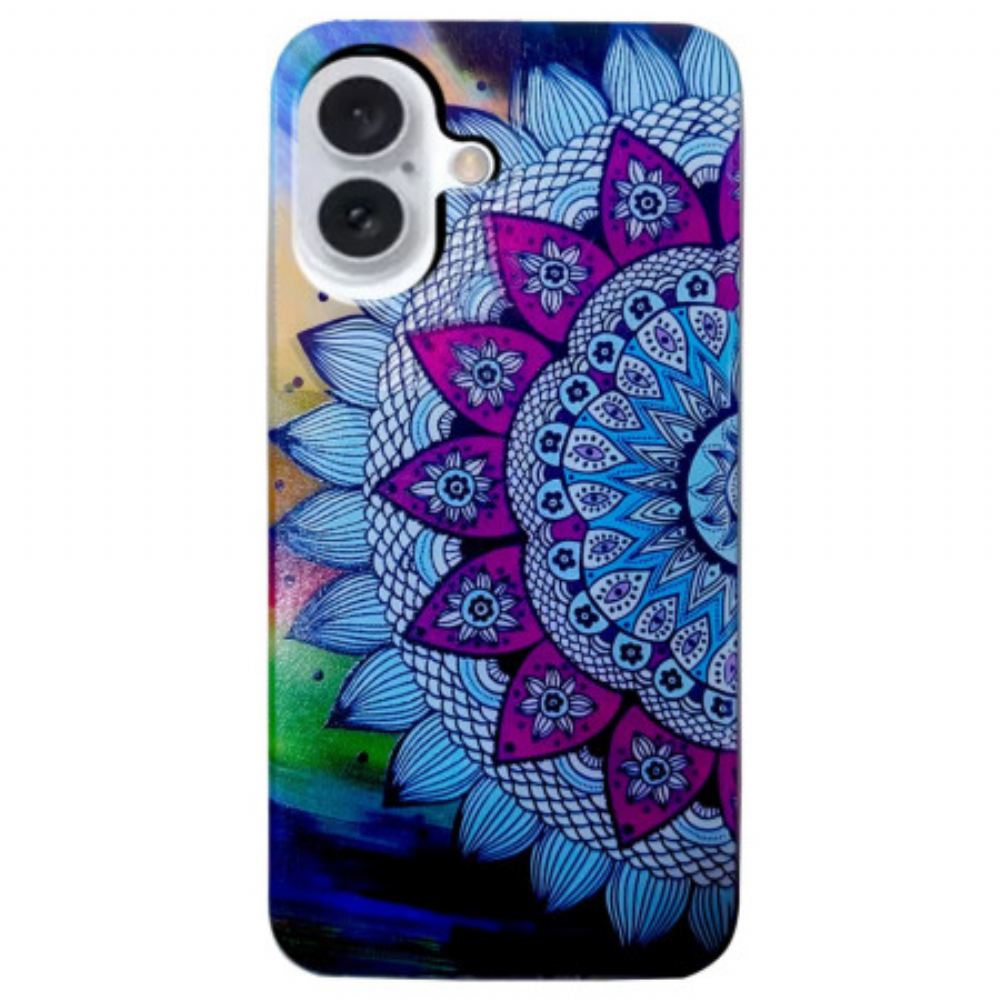Kryt iPhone 16 Květ Mandala