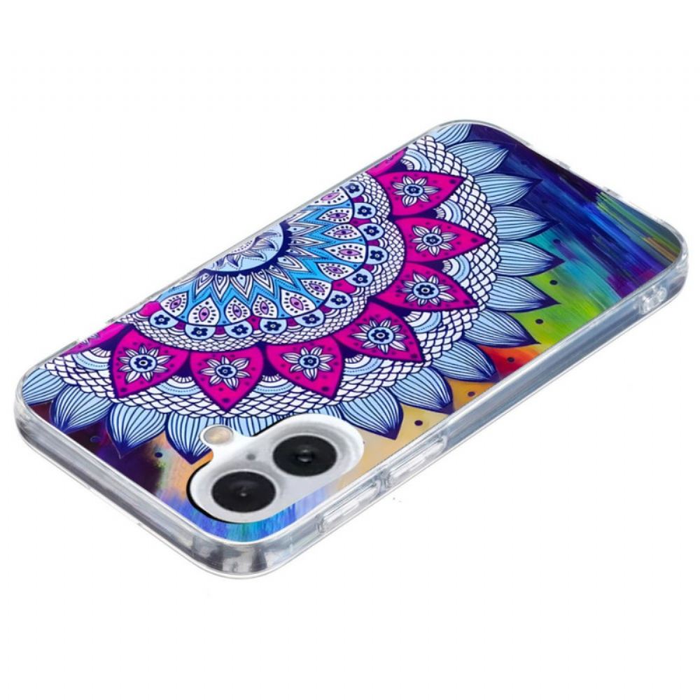 Kryt iPhone 16 Květ Mandala