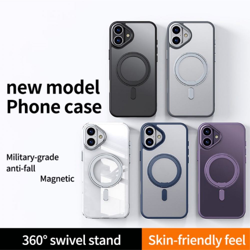 Kryt iPhone 16 Magnetický Otočný Držák