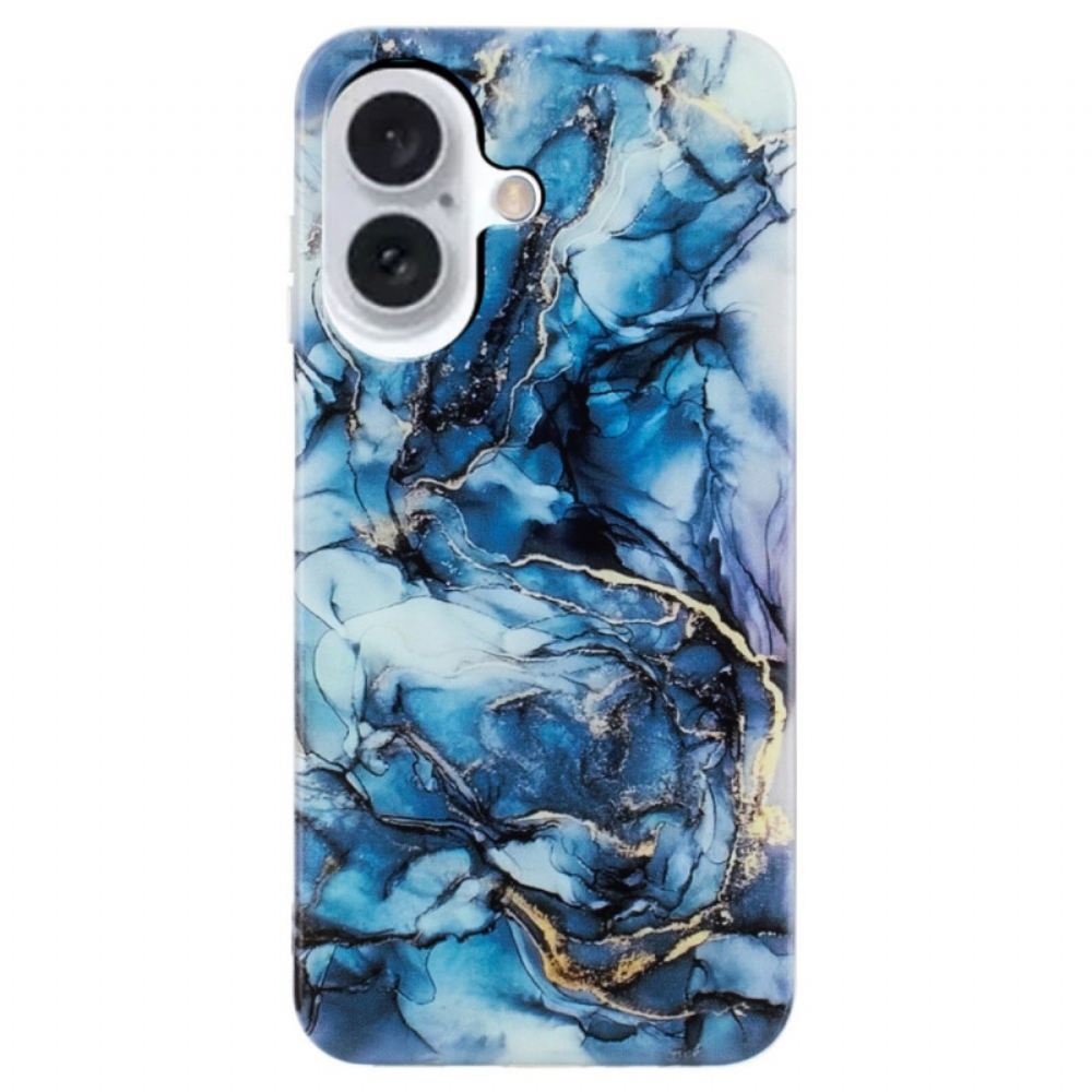Kryt iPhone 16 Mramorovaný Vzor