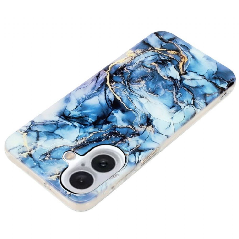 Kryt iPhone 16 Mramorovaný Vzor