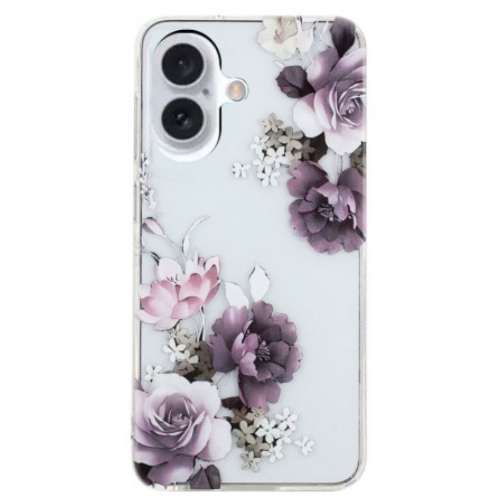 Kryt iPhone 16 Pivoňky