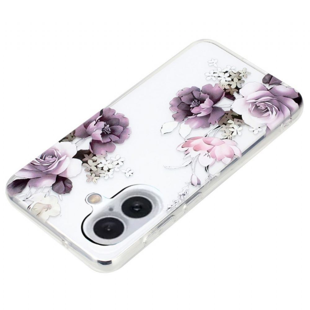 Kryt iPhone 16 Pivoňky