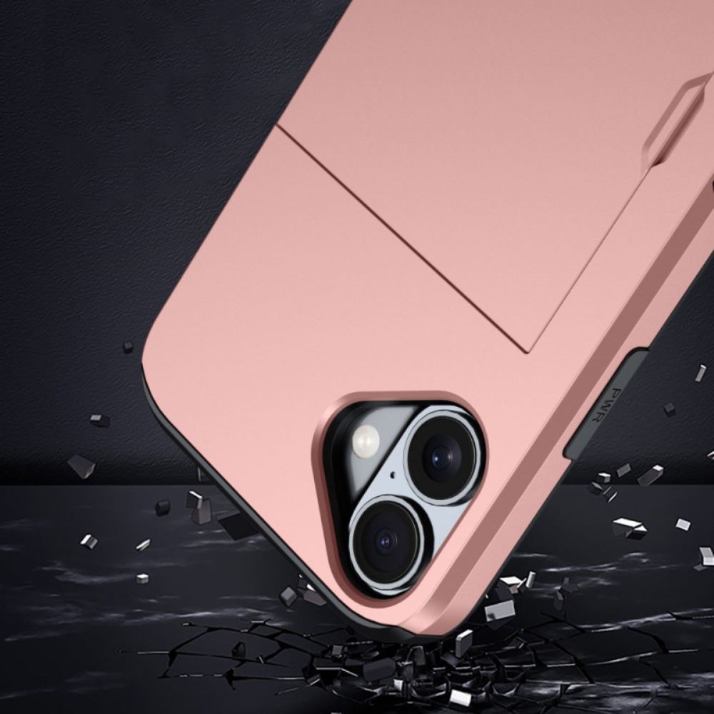 Kryt iPhone 16 Posuvný Držák Karty