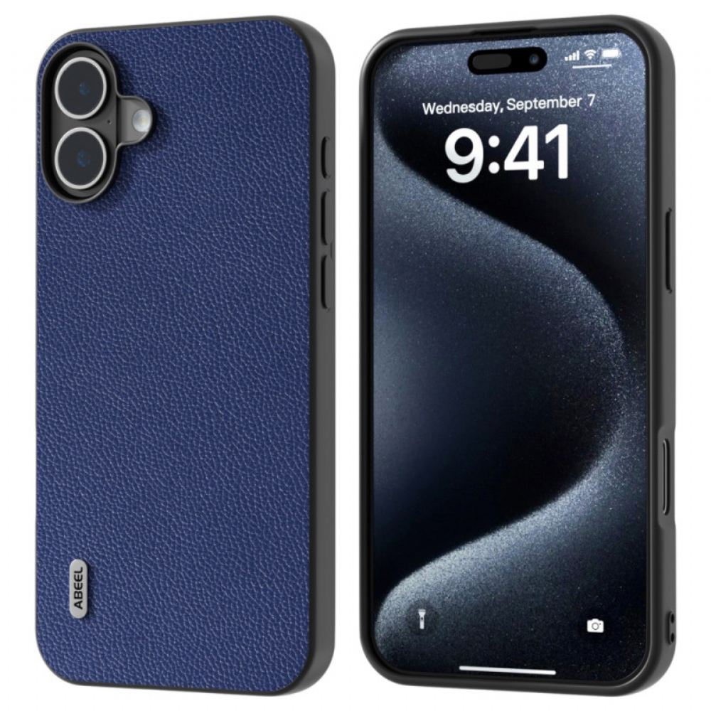 Kryt iPhone 16 Textura Litchi Abeel