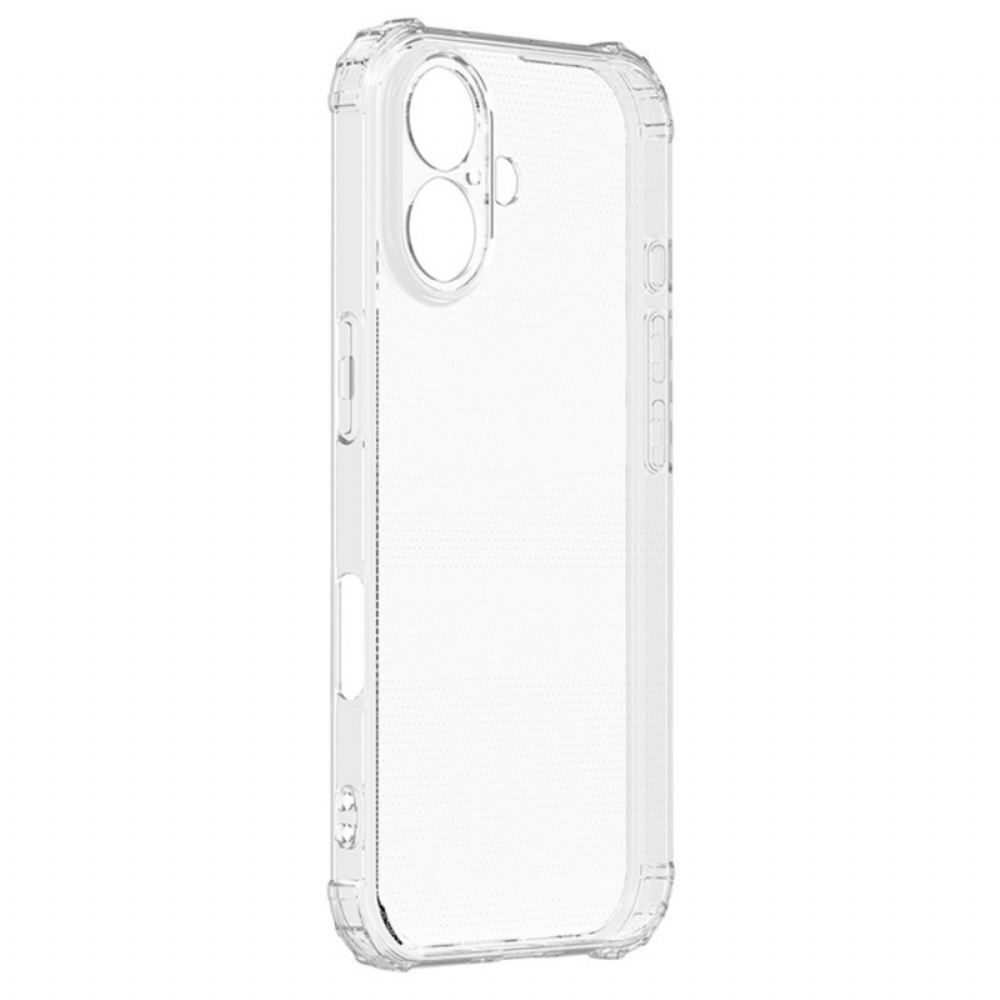 Kryt iPhone 16 Transparentní Zesílené