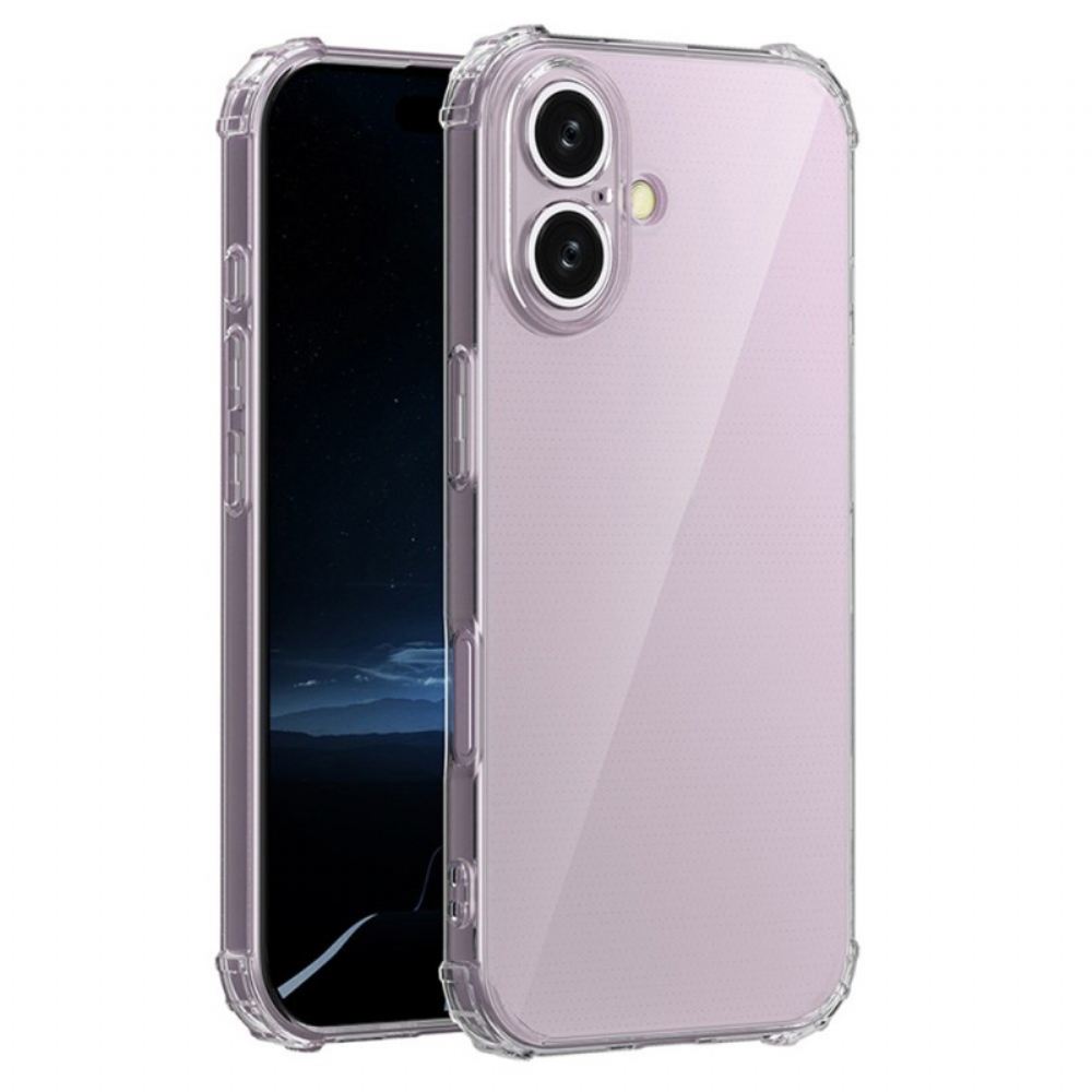Kryt iPhone 16 Transparentní Zesílené