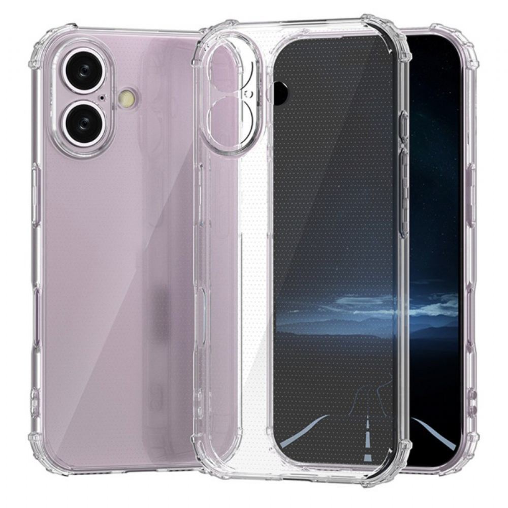 Kryt iPhone 16 Transparentní Zesílené