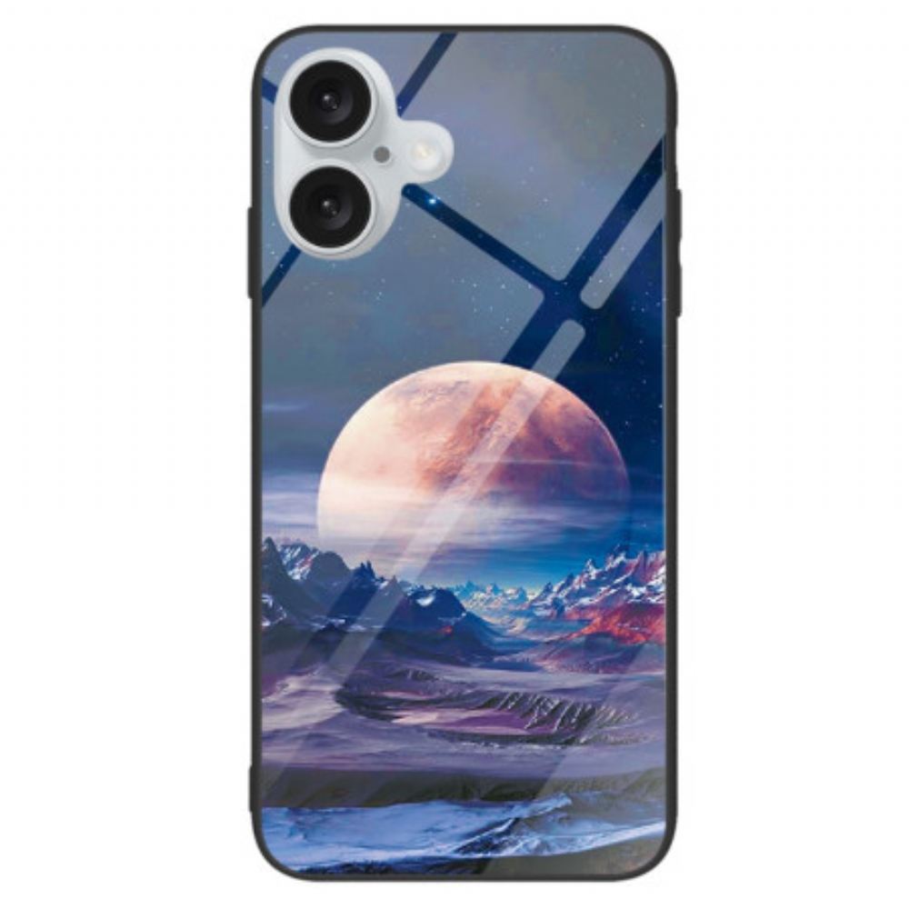 Kryt Na iPhone 16 - Bílá Planeta
