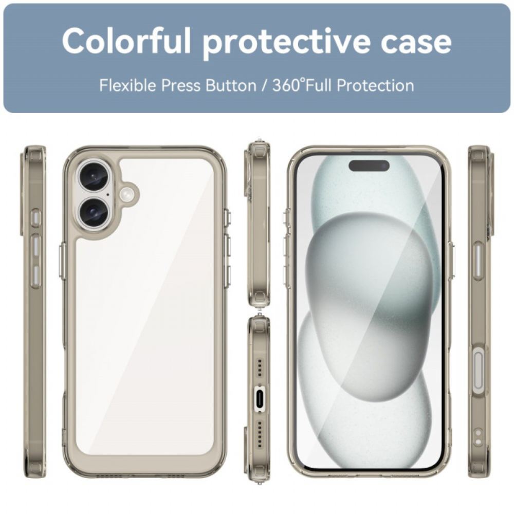 Kryt Na iPhone 16 Hybridní Design
