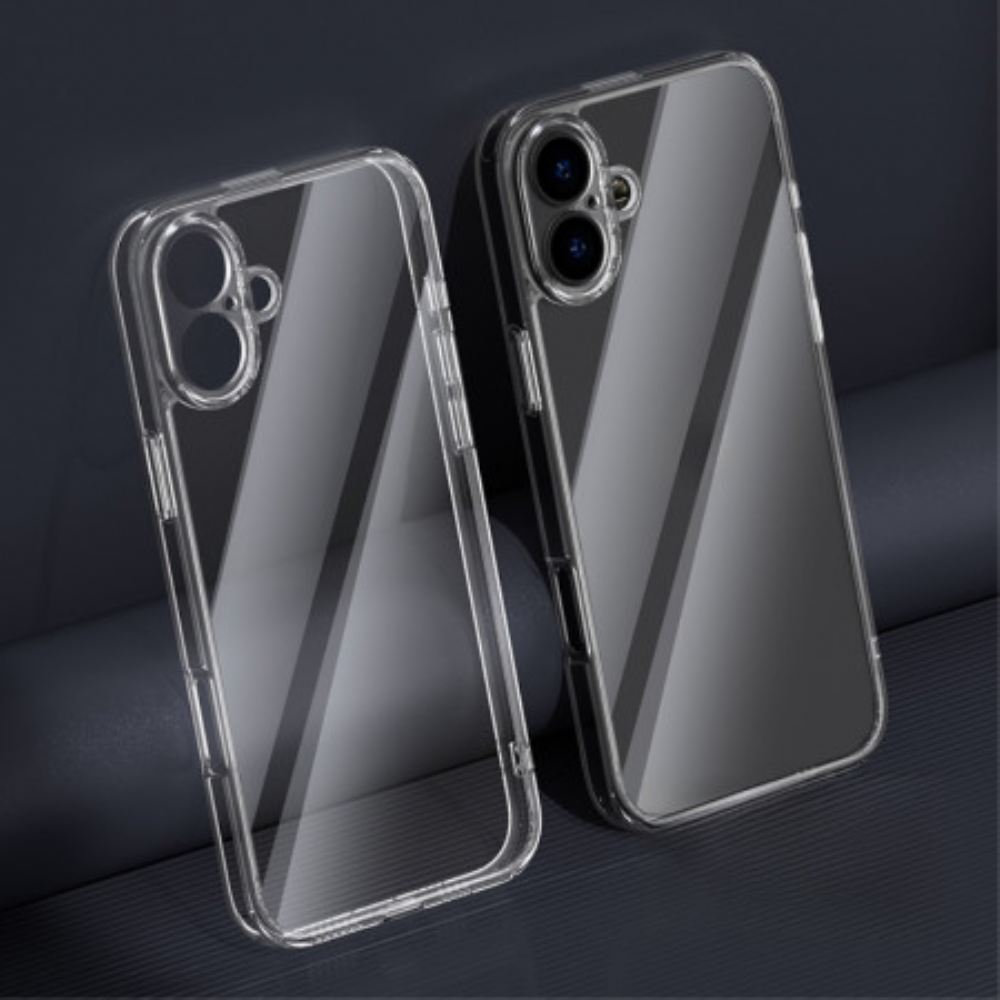 Kryt Na iPhone 16 Průhledné Tvrzené Sklo