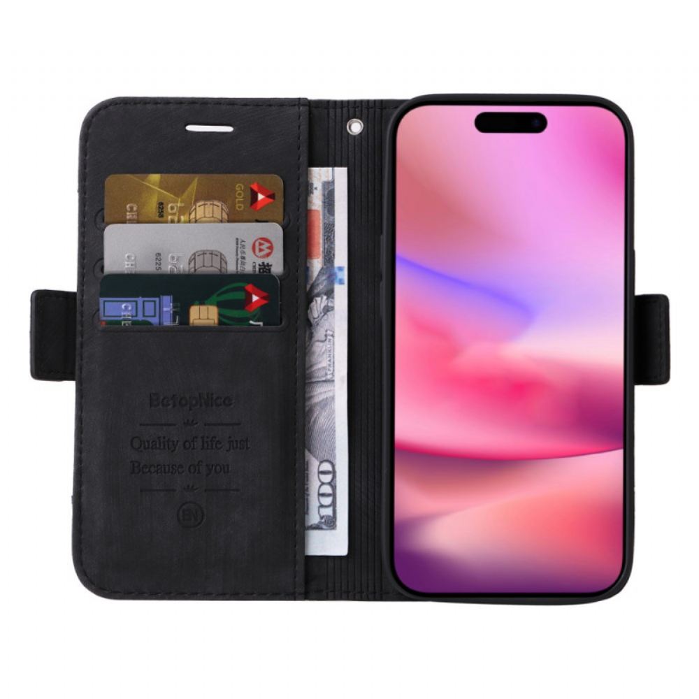 Peněženková Pouzdra iPhone 16 Kryty Na Mobil Betopnice