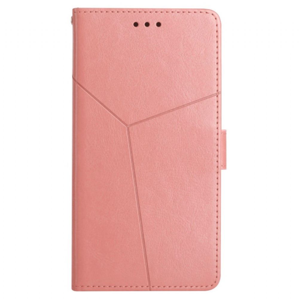 Peněženková Pouzdra iPhone 16 Kryty Na Mobil Design Popruhu Y