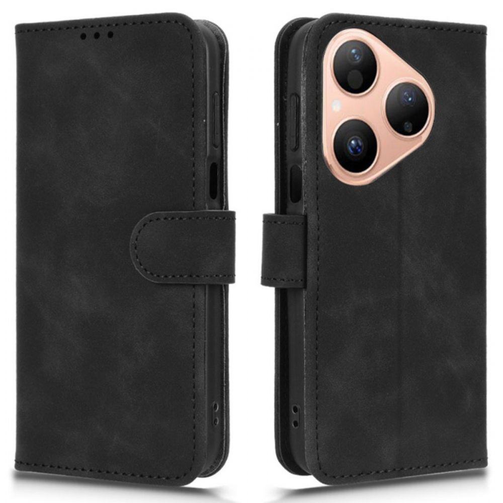 Kožený Kryt Huawei Pura 80 Semišový Efekt