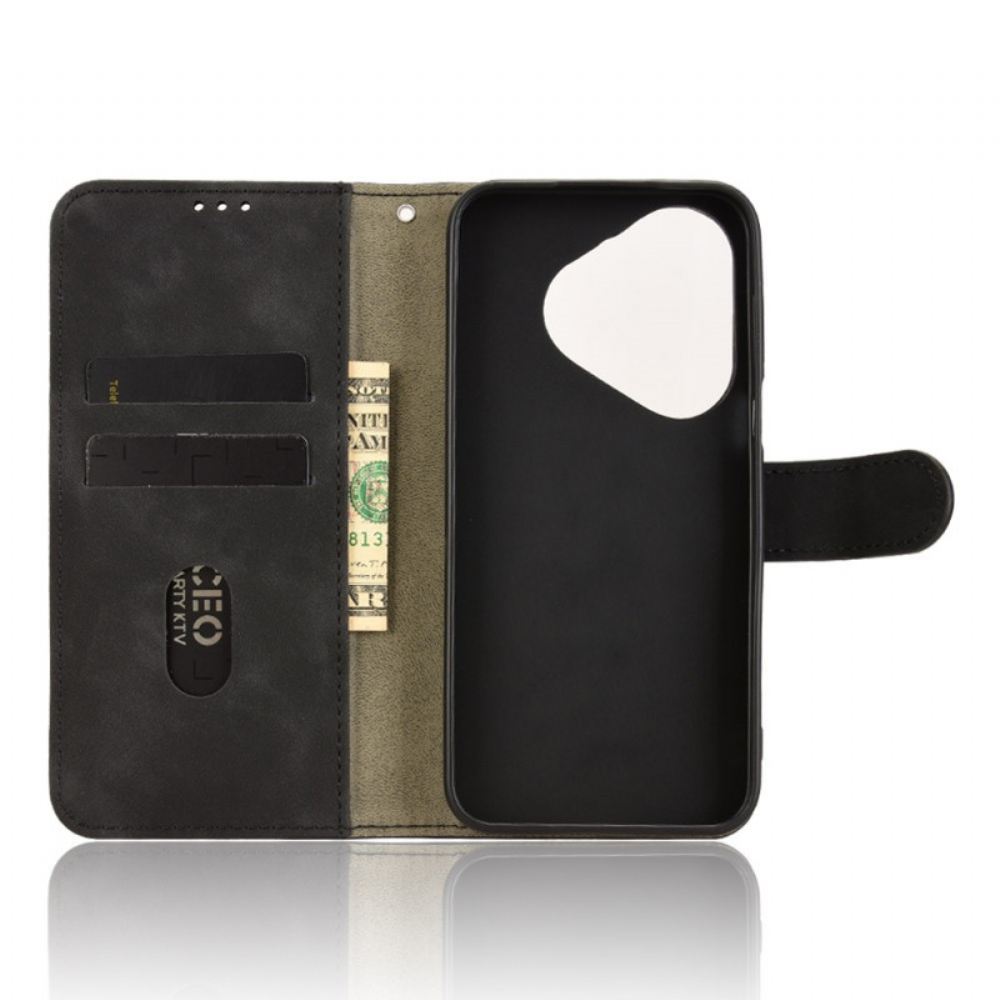 Kožený Kryt Huawei Pura 80 Semišový Efekt