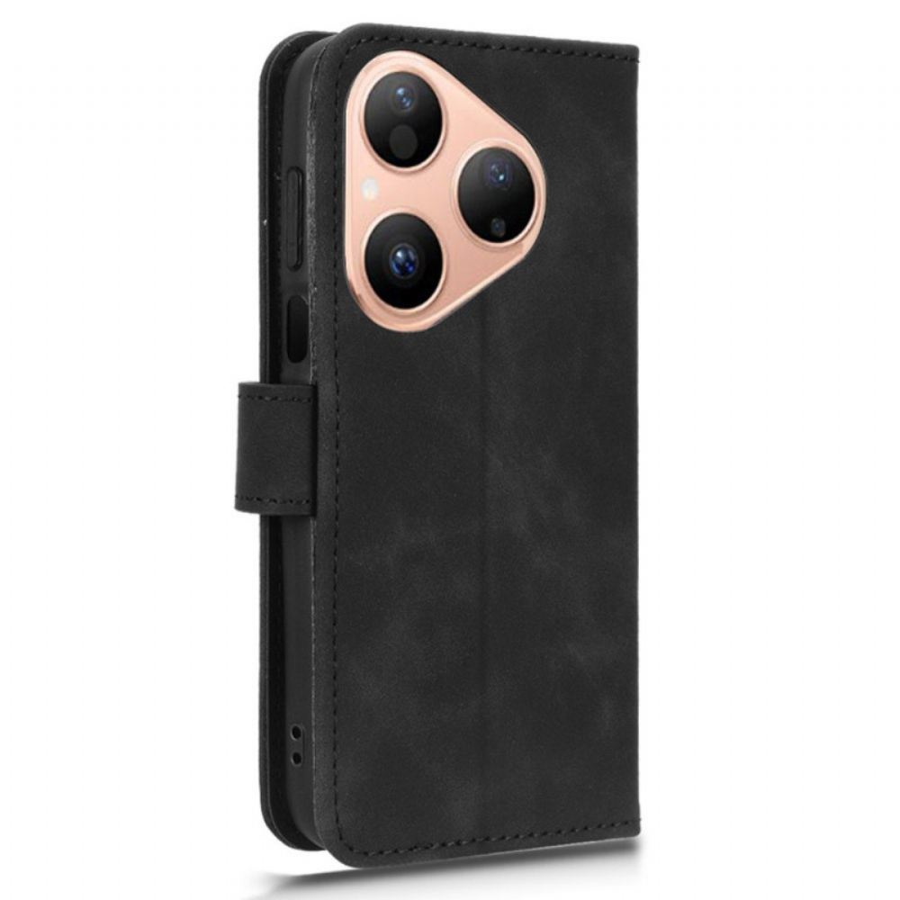 Kožený Kryt Huawei Pura 80 Semišový Efekt