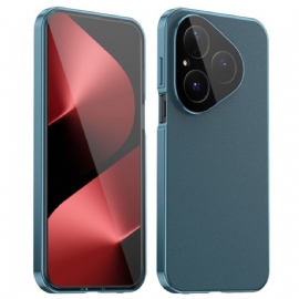 Kryt Huawei Pura 80 Kožený Design A Ochranná Fólie Z Tvrzeného Skla