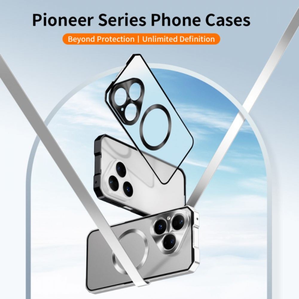 Kryt Huawei Pura 80 Kryty Na Mobil Magsafe S Kovovým Rámem