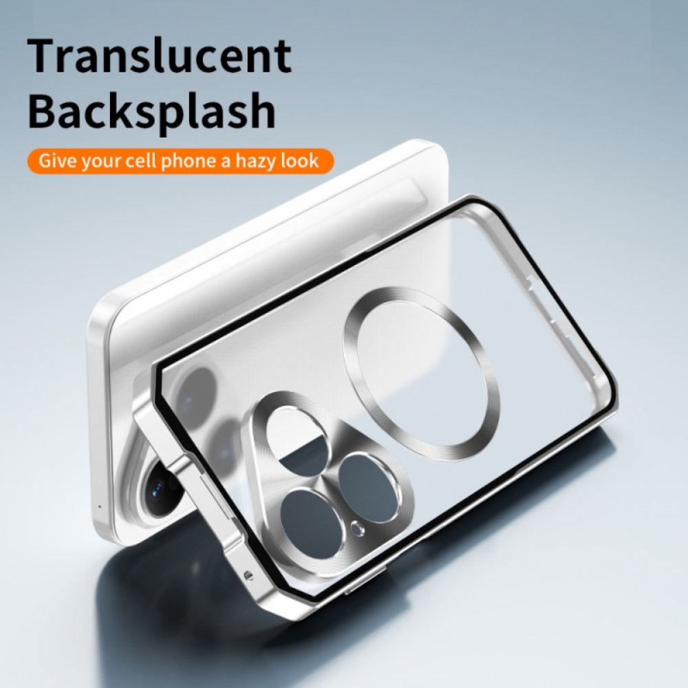 Kryt Huawei Pura 80 Kryty Na Mobil Magsafe S Kovovým Rámem