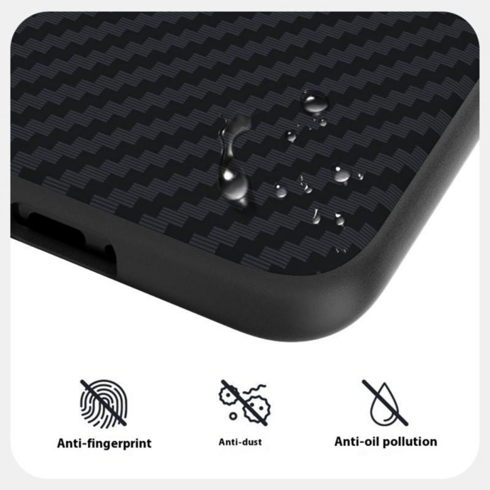 Kryt Huawei Pura 80 Textura Uhlíkových Vláken Magsafe Abeel