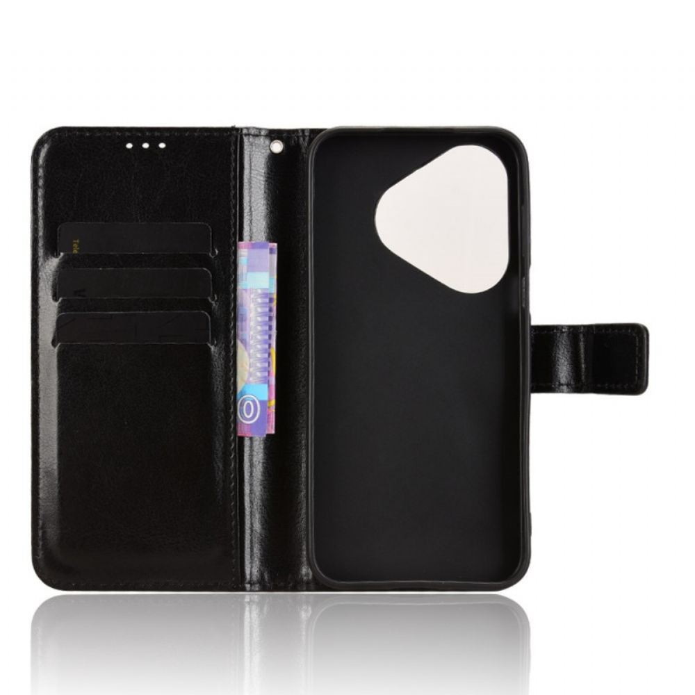 Peněženková Pouzdra Huawei Pura 80 Kryty Na Mobil Okázalá Umělá Kůže