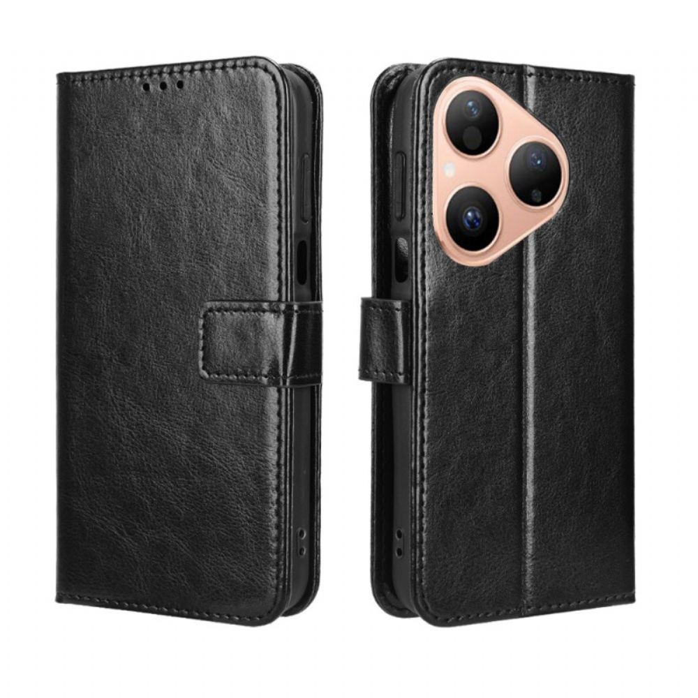 Peněženková Pouzdra Huawei Pura 80 Kryty Na Mobil Okázalá Umělá Kůže