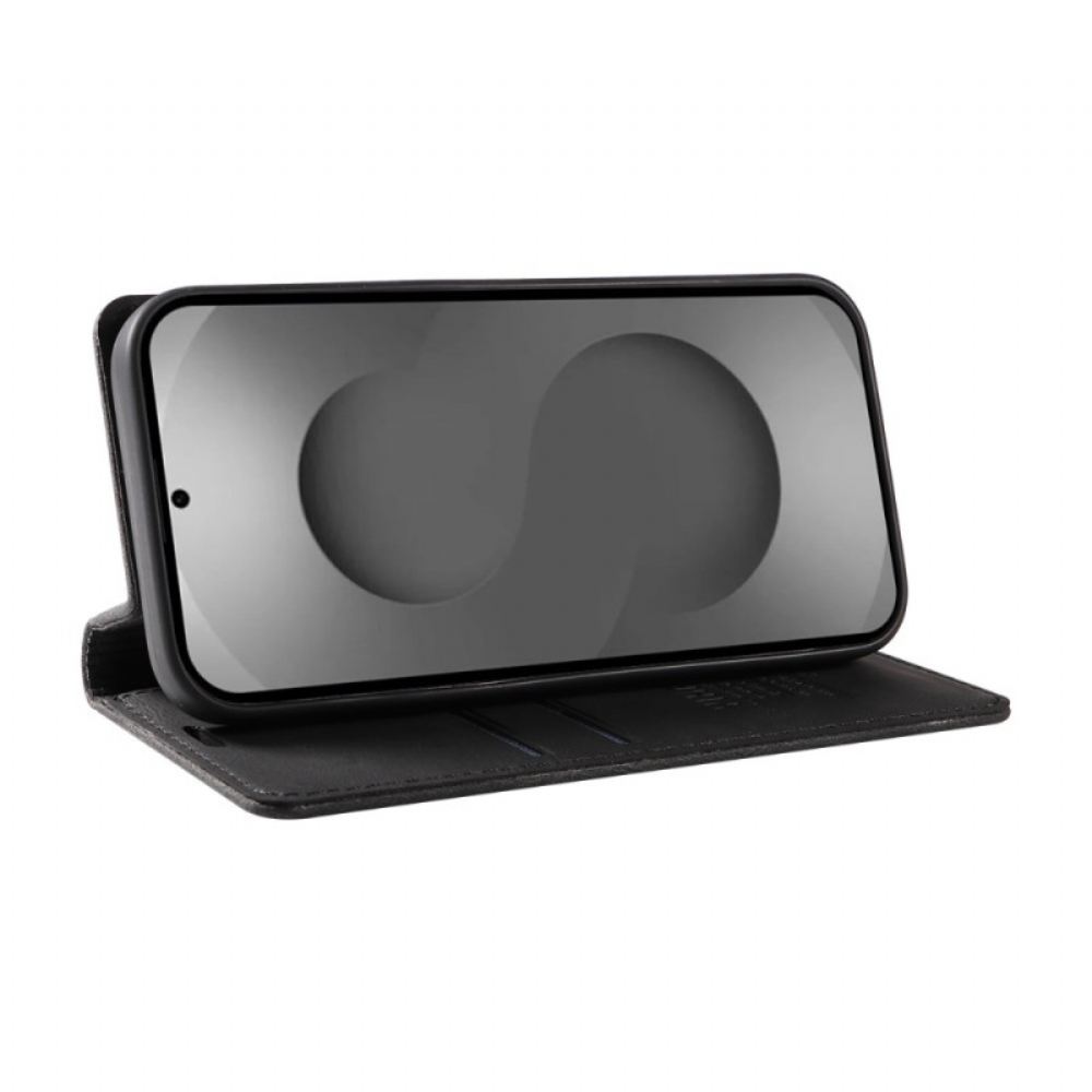 Kožené Pouzdro Folio Na Samsung Galaxy S26 Ultra Yikatu Suede Effect