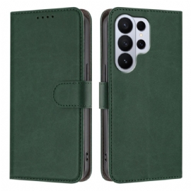 Kožený Kryt Samsung Galaxy S26 Ultra Nastavitelný Stojánek