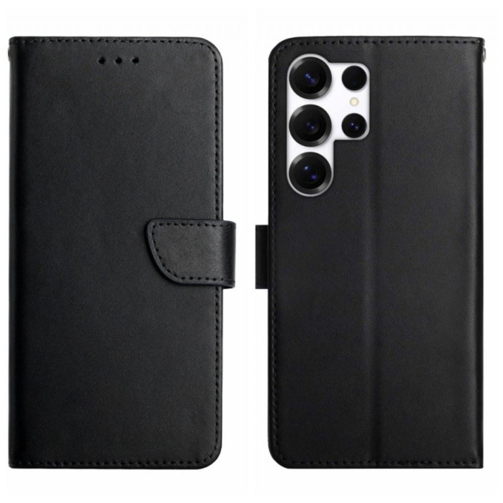 Kožený Kryt Samsung Galaxy S26 Ultra Textura Kůže Nappa