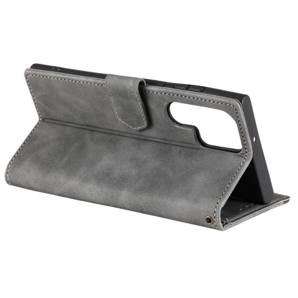 Peněženková Pouzdra Samsung Galaxy S26 Ultra Kryty Na Mobil Dvoubarevný Design