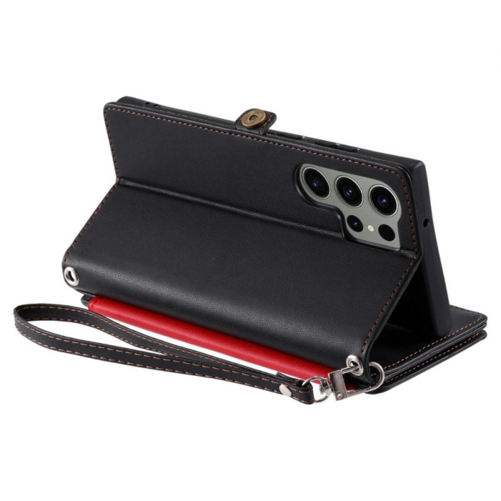 Peněženková Pouzdra Samsung Galaxy S26 Ultra Kryty Na Mobil Prémiový Design