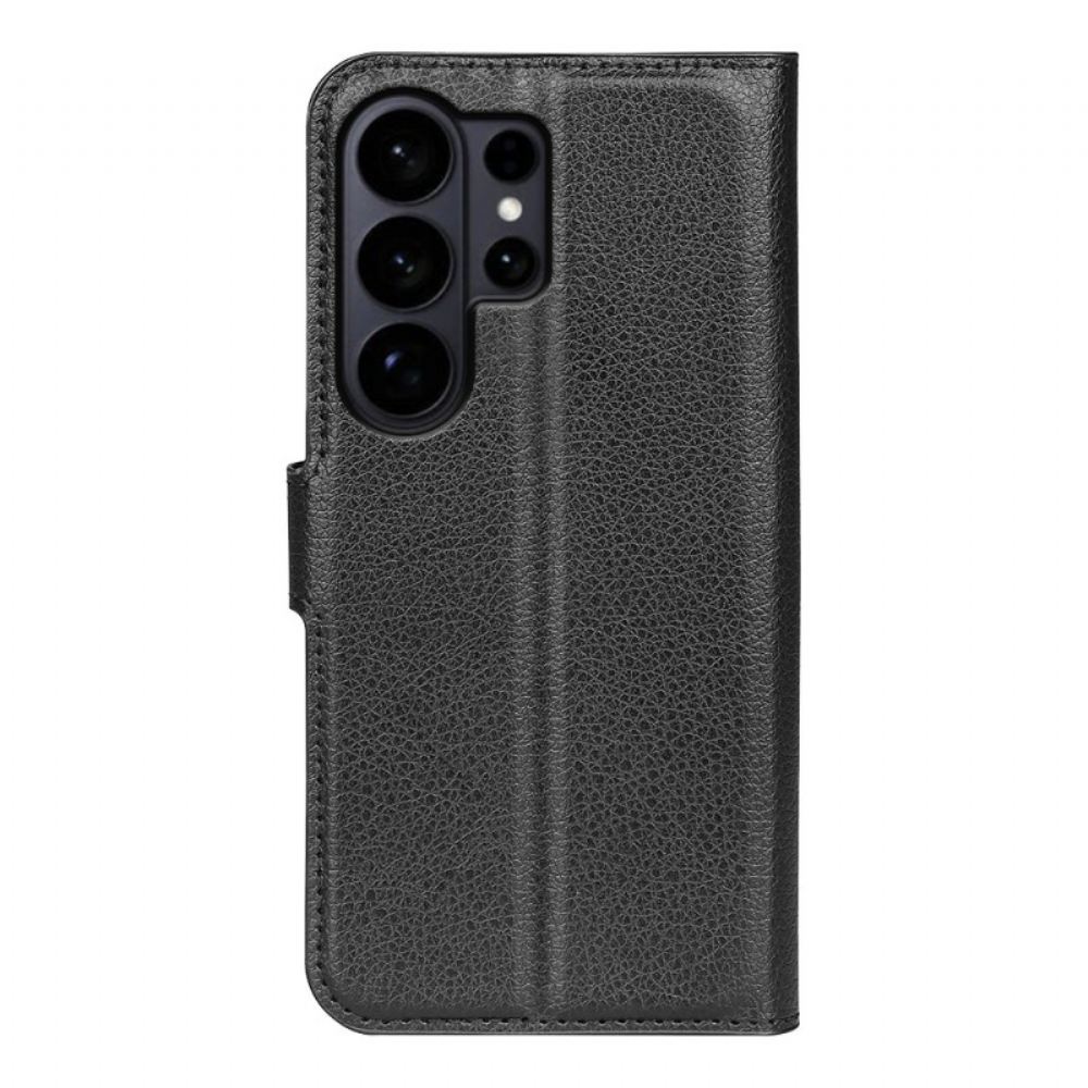 Peněženková Pouzdra Samsung Galaxy S26 Ultra Kryty Na Mobil Umělá Kůže Liči