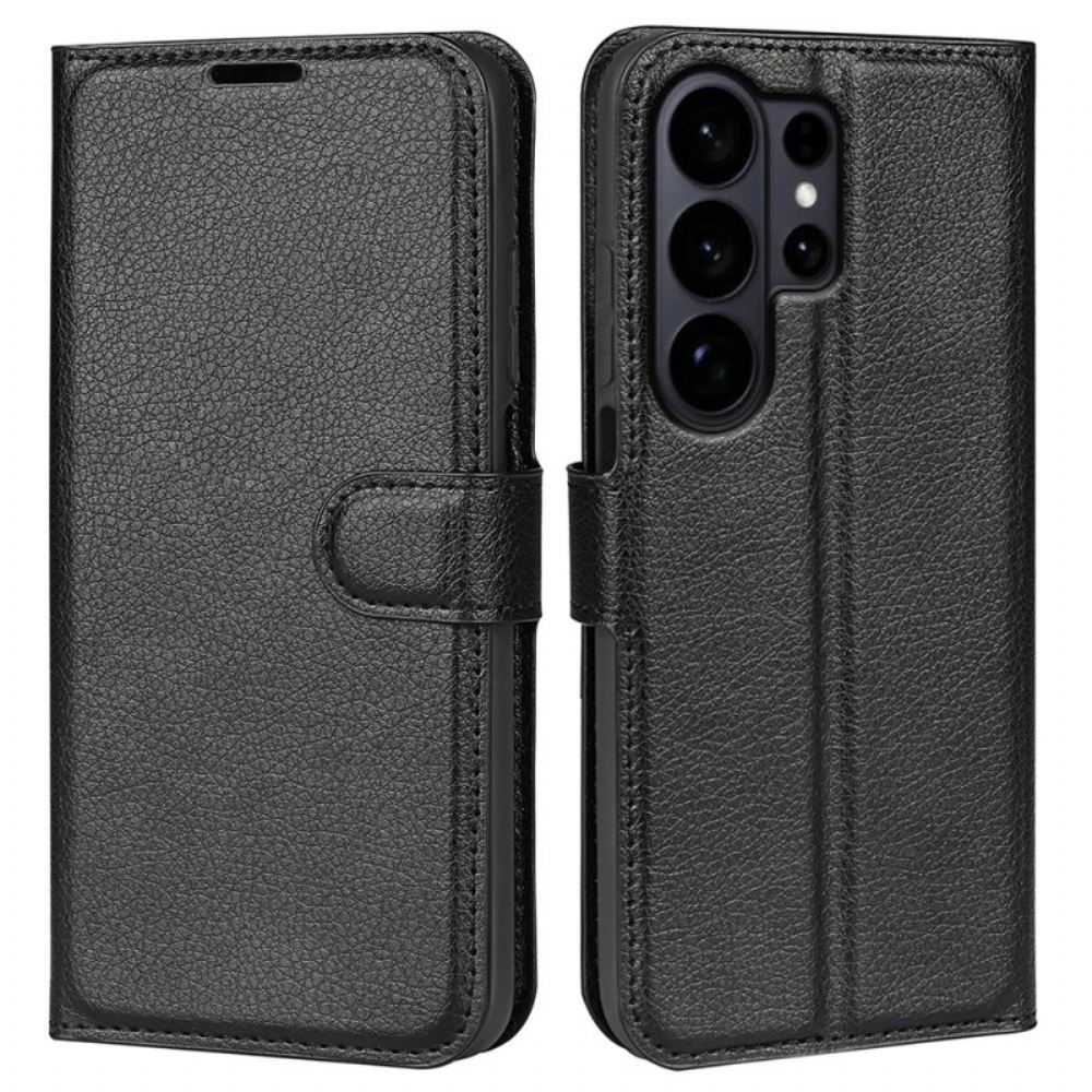 Peněženková Pouzdra Samsung Galaxy S26 Ultra Kryty Na Mobil Umělá Kůže Liči