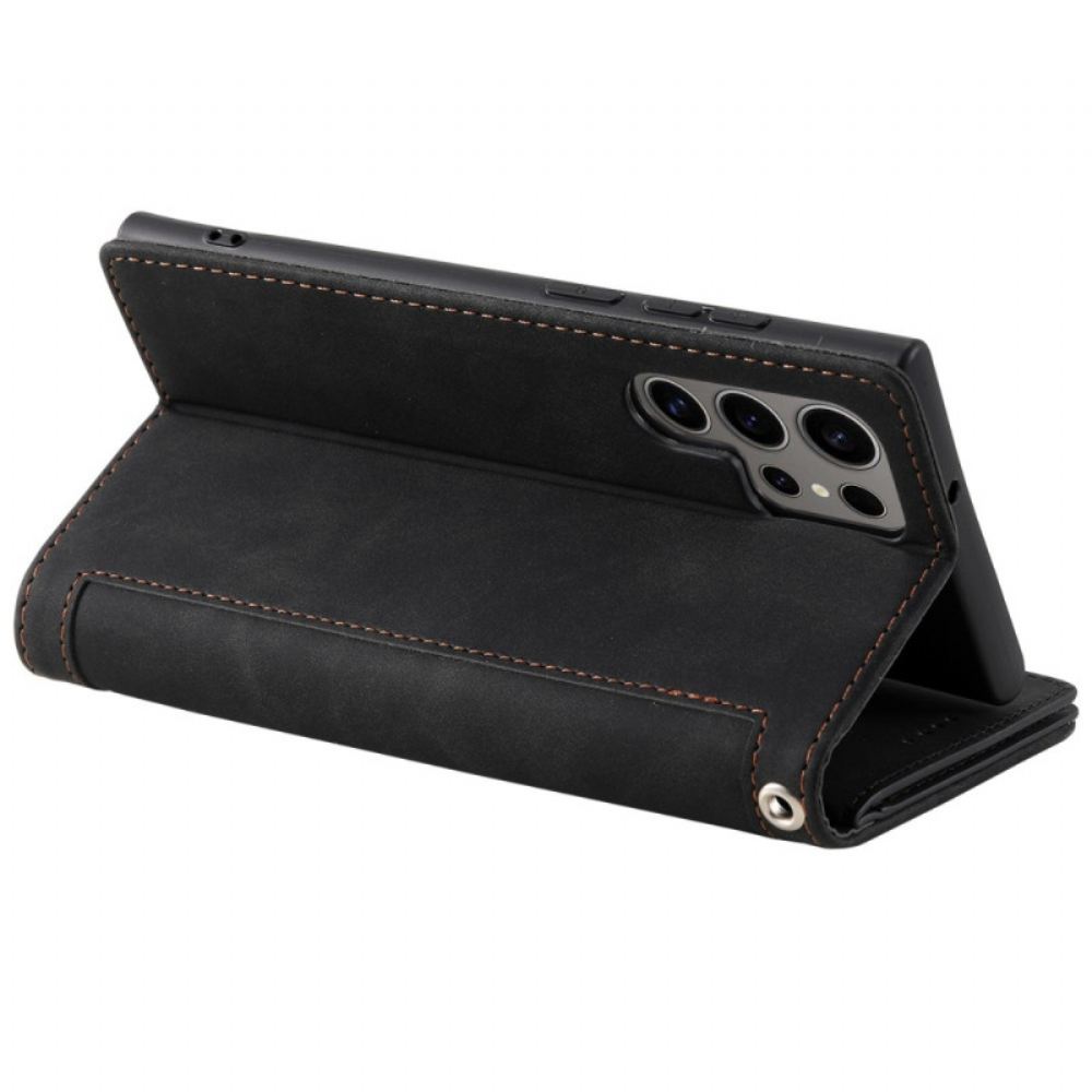 Peněženková Pouzdra Samsung Galaxy S26 Ultra Peněženka S 9 Přihrádkami Na Karty