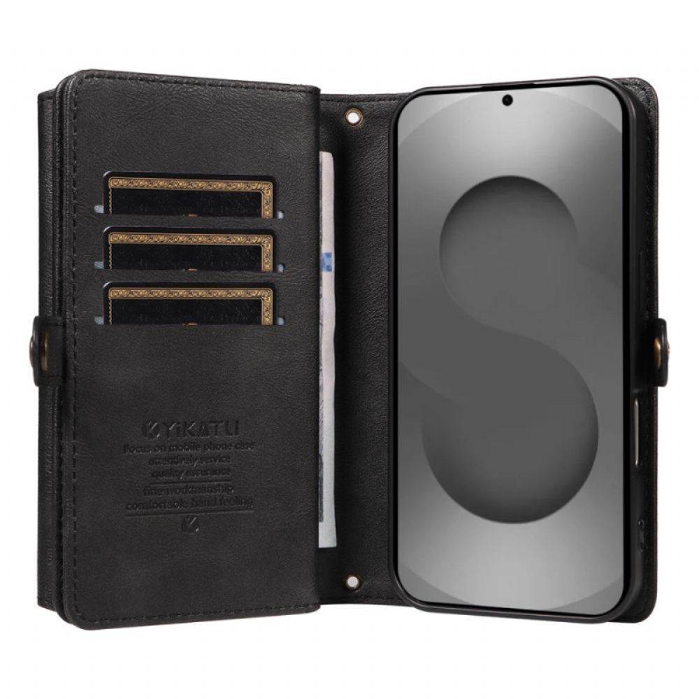 Peněženková Pouzdra Samsung Galaxy S26 Ultra Vintage Peněženka S Ramenním Popruhem