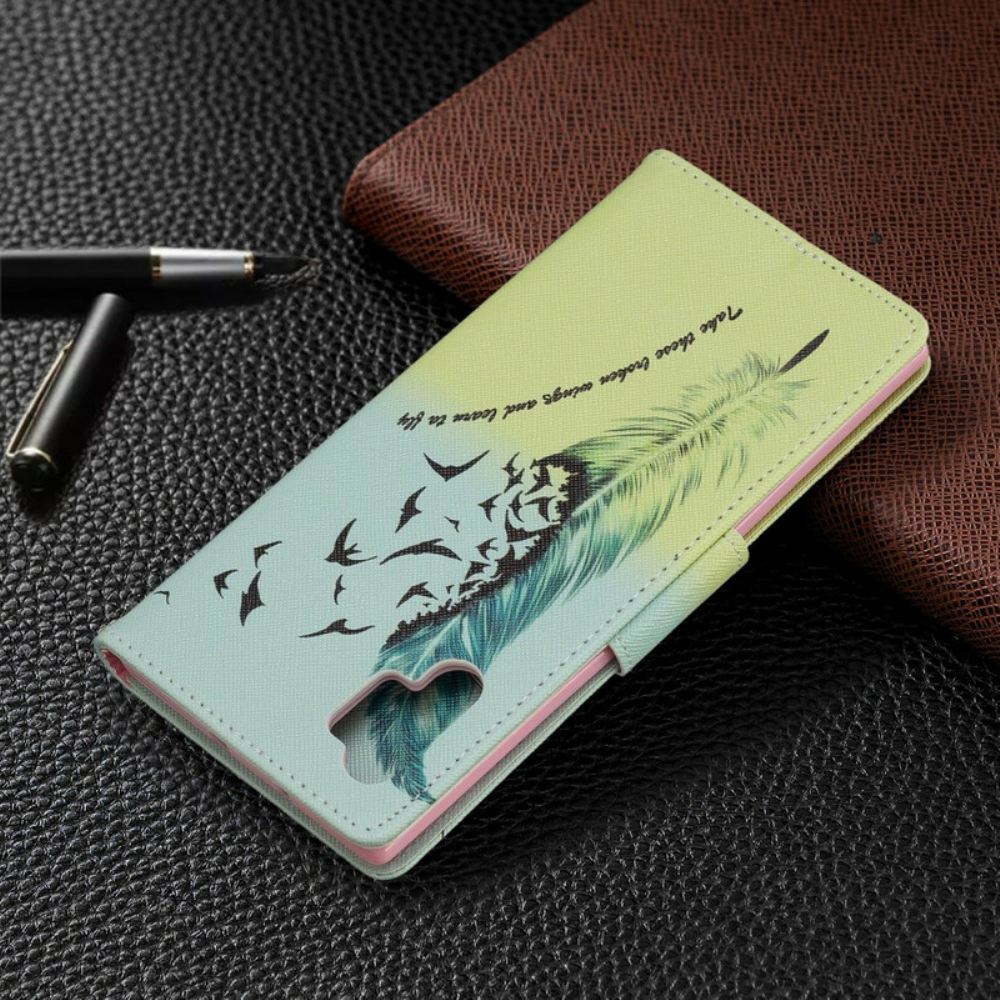 Flipové Pouzdro Na Samsung Galaxy Note 10 Plus Naučte Se Létat