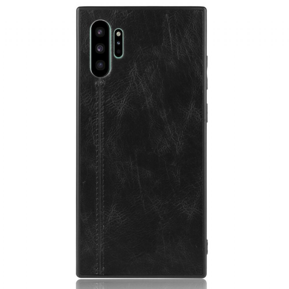 Kryt Na Samsung Galaxy Note 10 Plus Stylové Kožené Šití