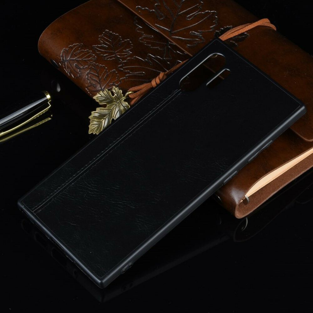 Kryt Na Samsung Galaxy Note 10 Plus Stylové Kožené Šití