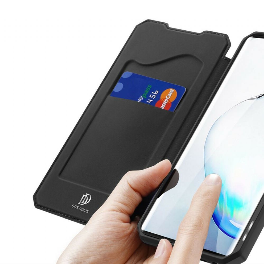 Kryty Na Mobil Na Samsung Galaxy Note 10 Plus Flipové Pouzdro Magnetický Dux Ducis