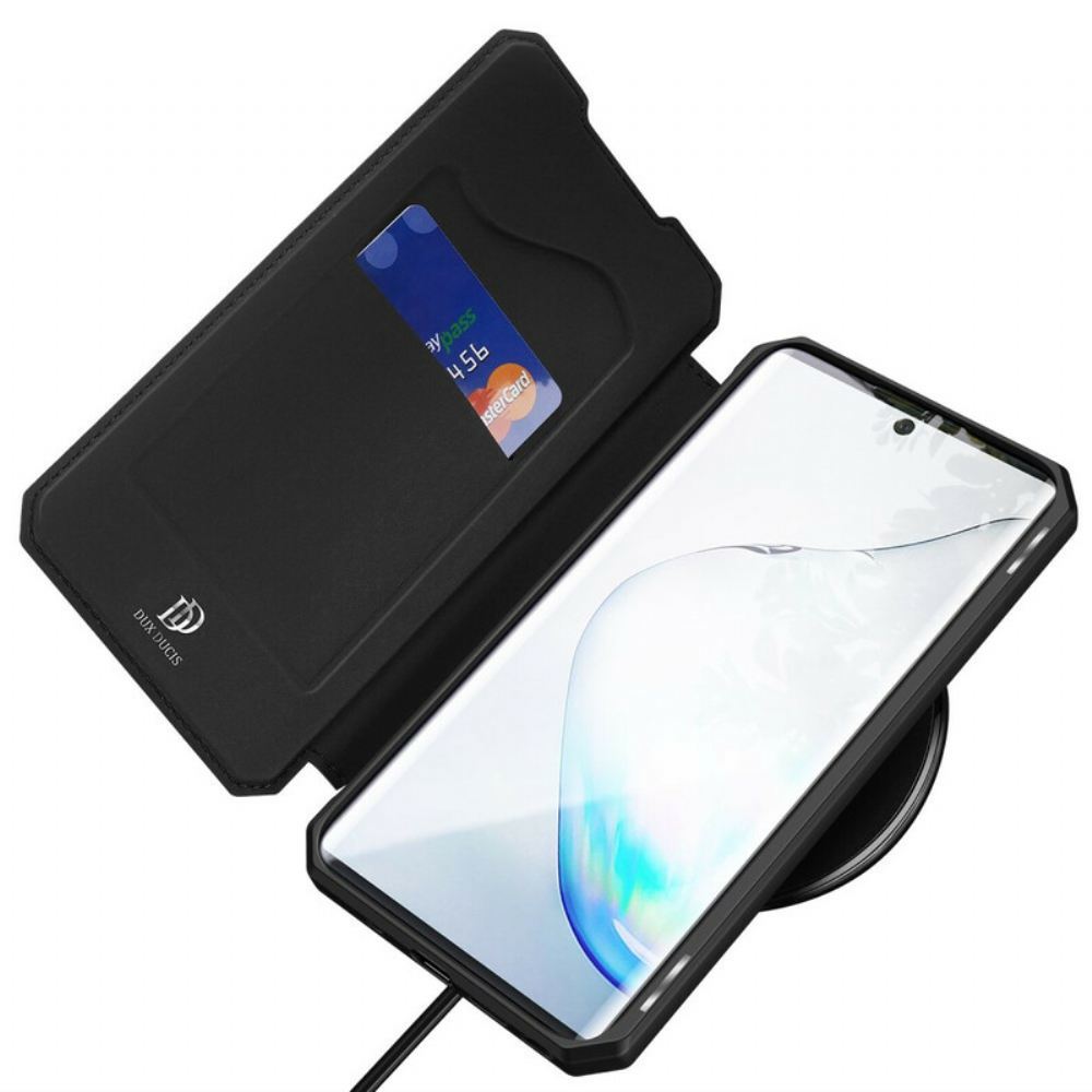 Kryty Na Mobil Na Samsung Galaxy Note 10 Plus Flipové Pouzdro Magnetický Dux Ducis