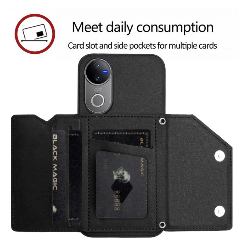 Kryt Vivo V50e 5g Pouzdro Na Karty A Šňůrka Na Krk