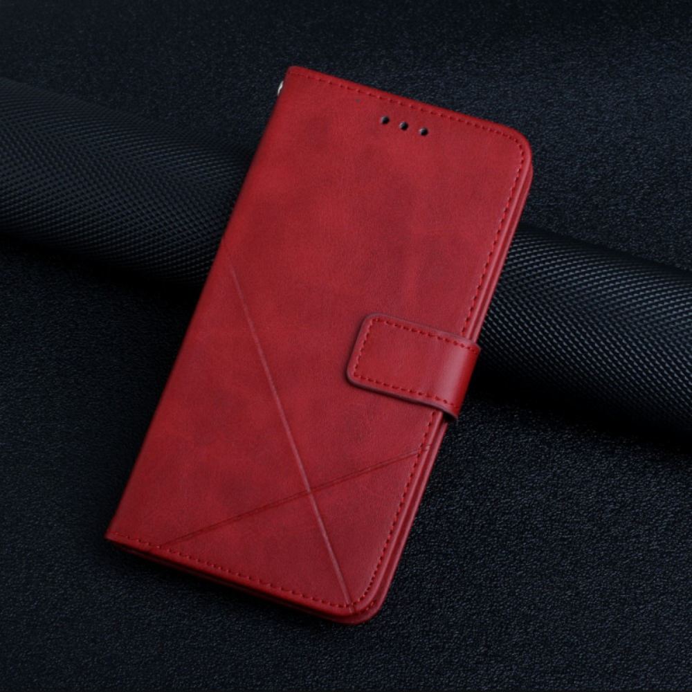 Flipové Pouzdro Na Samsung Galaxy A12 / M12 Geo X Design Styl Kůže