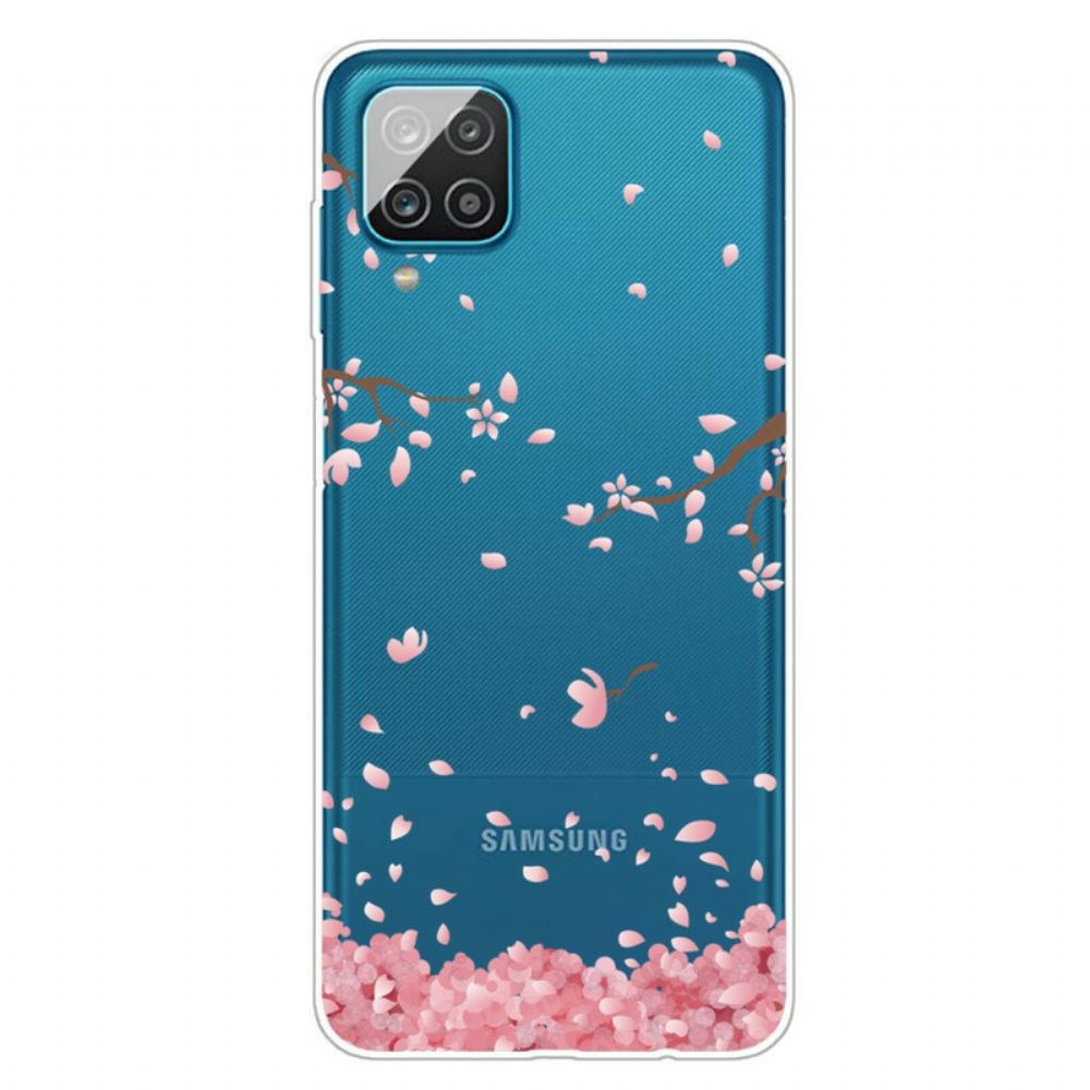 Kryt Na Samsung Galaxy A12 / M12 Kvetoucí Větve