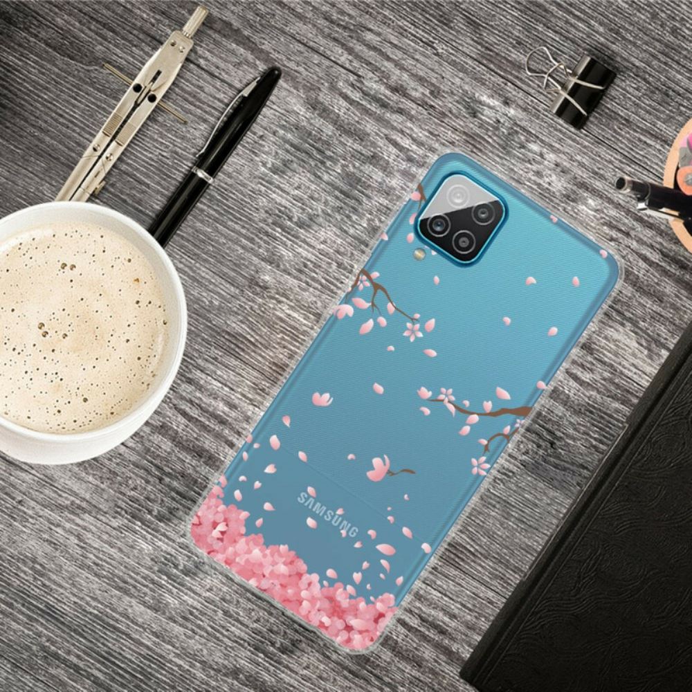 Kryt Na Samsung Galaxy A12 / M12 Kvetoucí Větve