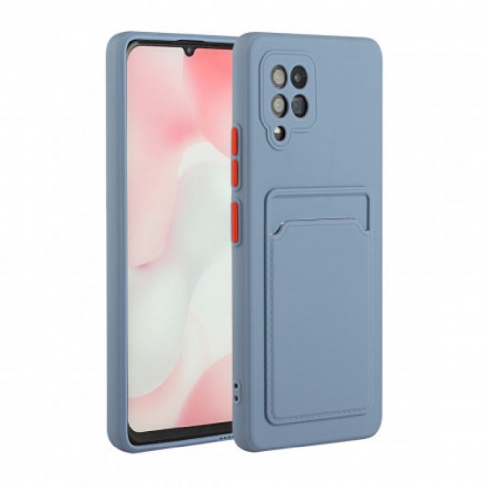 Kryt Na Samsung Galaxy A12 / M12 Silikonový Držák Na Karty