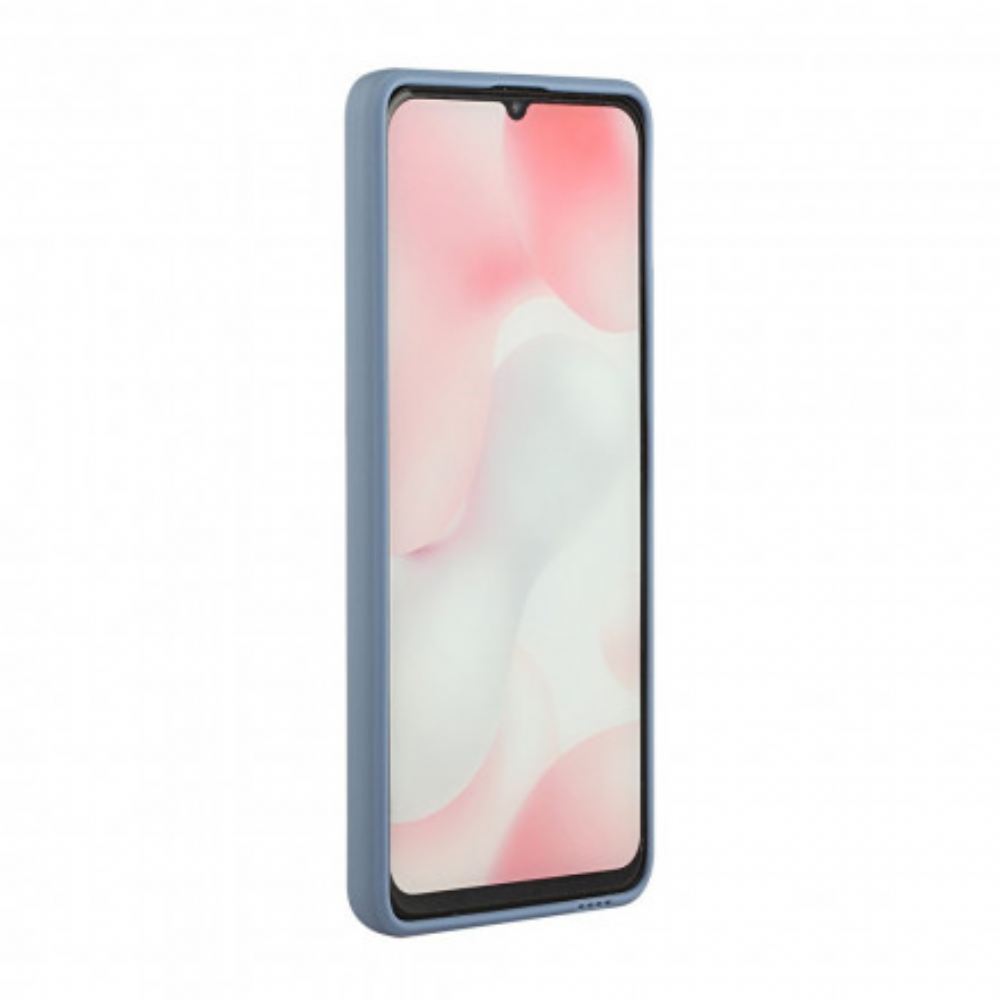 Kryt Na Samsung Galaxy A12 / M12 Silikonový Držák Na Karty