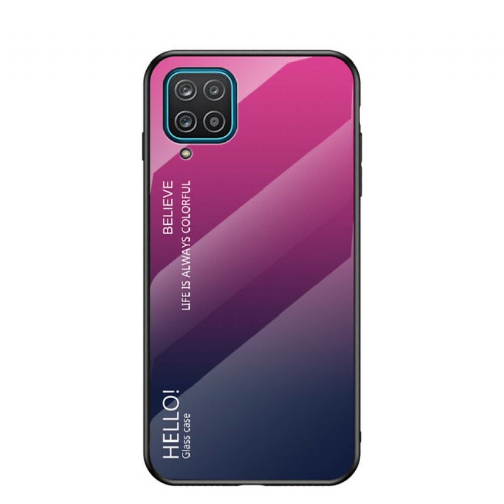 Kryt Na Samsung Galaxy A12 / M12 Tvrzené Sklo Dobrý Den