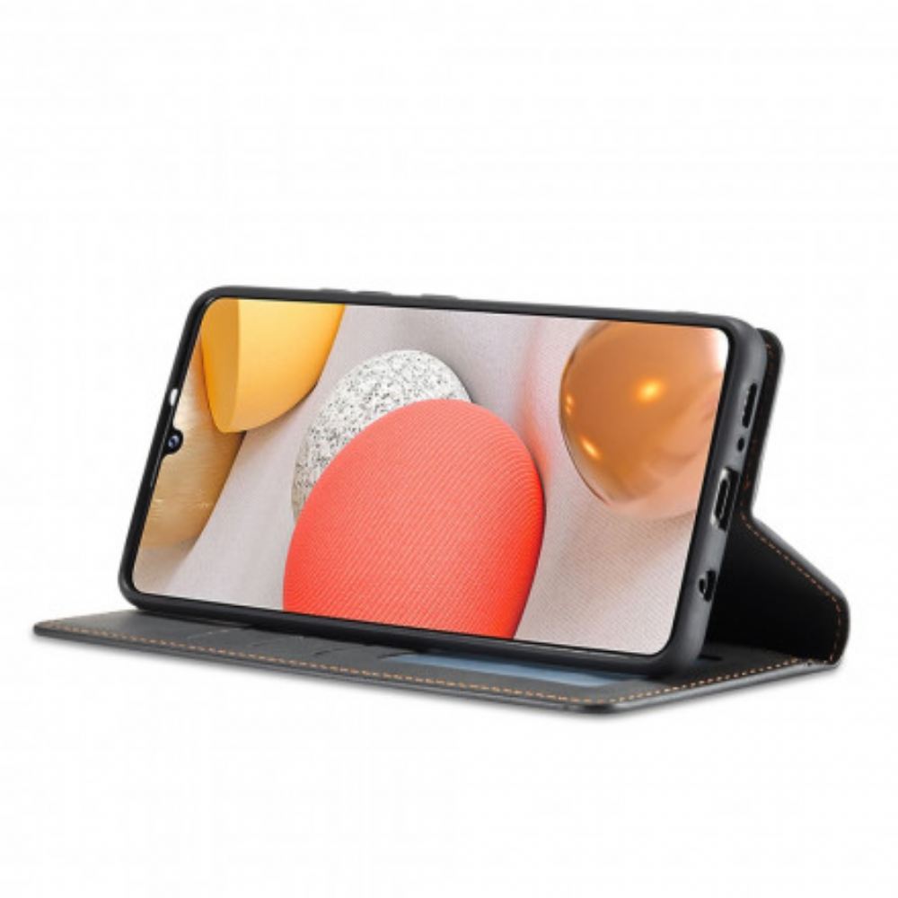 Kryty Na Mobil Na Samsung Galaxy A12 / M12 Flipové Pouzdro Kožený Efekt Forwenw